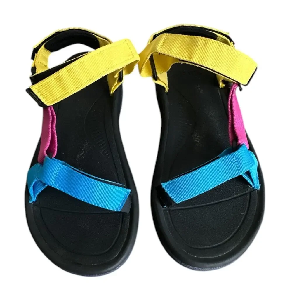 Teva Hurricane XLT2 Sport Sandal Womens Size 9 90s Colorblock Hiking Strappy - Picture 5 of 8